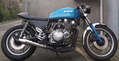 Préparation moto Cafe racer 850 gs